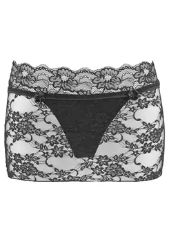 Стринги LASCANA rock, черный