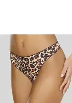 Стринги LASCANA в модном леопардовом стиле, цвет Leodruck