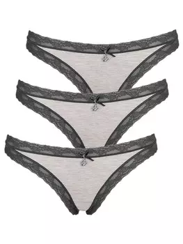 Стринги Like It, антрацит