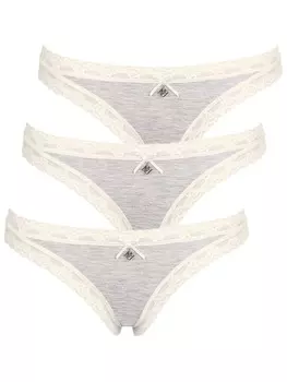 Стринги Like It, цвет ivory grey