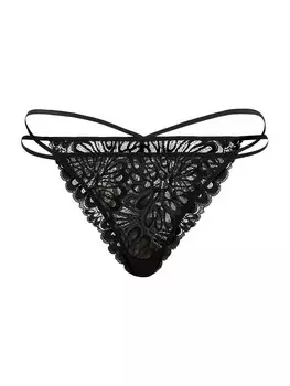 Стринги LSCN by LASCANA Thong, черный