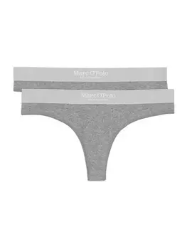 Стринги Marc O'Polo Iconic Rib, серый