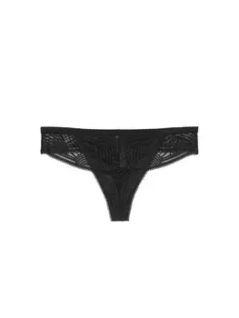 Стринги Marc O'Polo String Timeless Lace, черный
