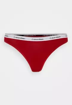 Стринги MODERN LOGOTHONG Calvin Klein Underwear, темно-красный