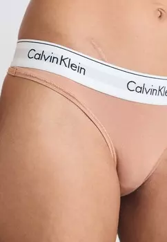 Стринги MODERN THONG Calvin Klein Underwear, светло-коричневый