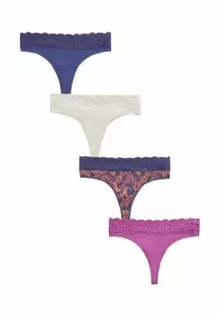Стринги MONOCHROME FOUR PACK Next, синий