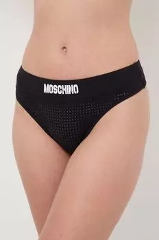 Стринги Moschino Underwear, черный