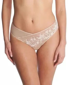 Стринги Natori Flawless Thong, цвет Cafe/Ivory