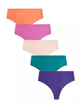 Стринги Next, цвет Ecru/Cyan blue/violet/Orange/Eosin