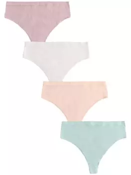 Стринги Next, цвет Light beige/Light blue/Eosin/White