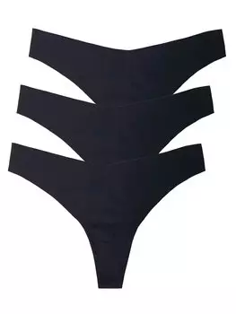 Стринги Nina von C. 3 шт, черный