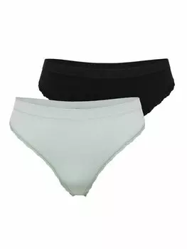 Стринги Only, цвет Pastel Green/Black