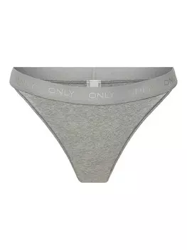 Стринги ONLY, серый