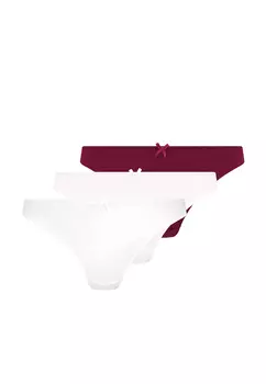 Стринги PETITE FLEUR, цвет wei+ros+brombeer
