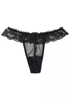 Стринги PETITE FLEUR GOLD, черный