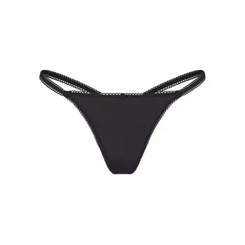 Стринги-пико SKIMS, цвет onyx