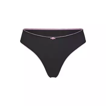 Стринги пико SKIMS, цвет onyx petal contrast