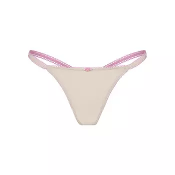 Стринги-пико SKIMS, цвет stone petal contrast