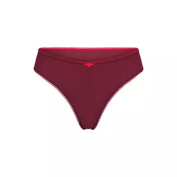 Стринги пико SKIMS, цвет wine