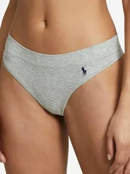 Стринги Polo Ralph Lauren Club, светло-серый