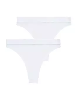 Стринги Polo Ralph Lauren Thong Mesh, белый