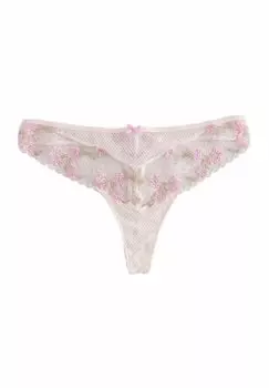 Стринги PREMIUM EMBROIDERY Next, розовый