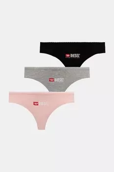 Стринги PUNCHY-D-CORE-3PACK 3 шт Diesel, серый