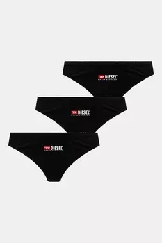 Стринги PUNCHY-D-CORE-3PACK 3 шт Diesel, черный
