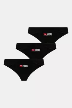 Стринги PUNCHY-D-CORE-3PACK UNDERPANTS упаковка из 3 шт Diesel, черный