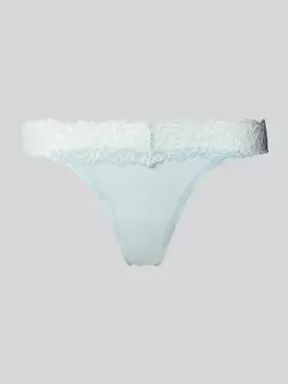 Стринги с кружевной отделкой Calvin Klein Underwear