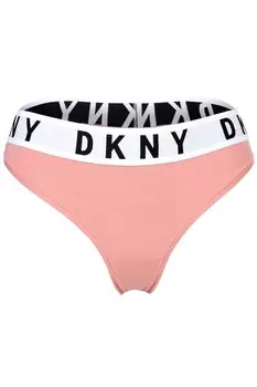 Стринги с логотипом Dkny, розовый