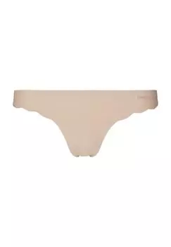 Стринги с логотипом, женские SKINY, бежевый