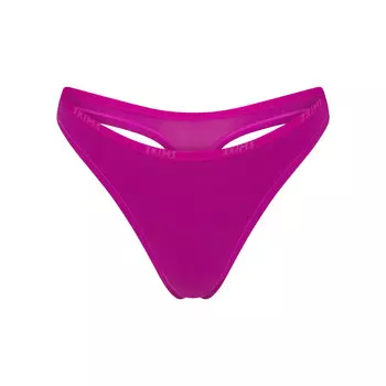 Стринги с окучиванием SKIMS Cotton Logo, цвет Lollipop