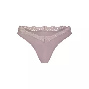 Стринги с окучиванием SKIMS Fits Everybody Lace, цвет Zinc