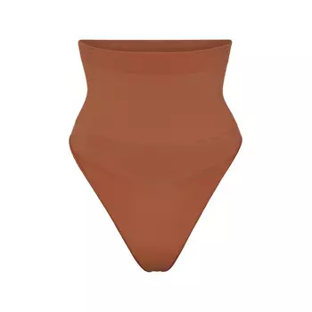 Стринги с высокой талией SKIMS Core Control, бронзовый