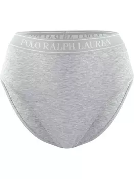 Стринги с завышенной талией Polo Ralph Lauren, серый