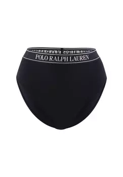 Стринги с завышенной талией POLO RALPH LAUREN, цвет Espresso Black