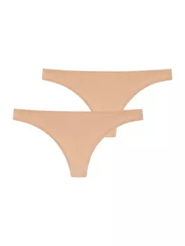 Стринги Schiesser Invisible Lace, цвет maple
