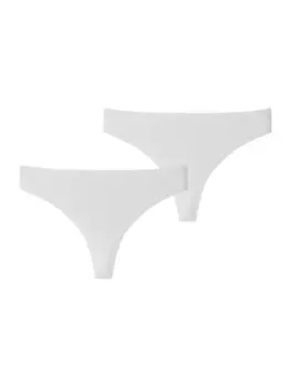 Стринги SCHIESSER Invisible Soft, белый