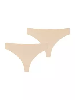 Стринги SCHIESSER Invisible Soft, песочный