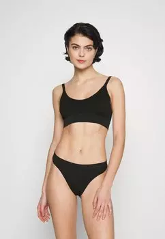 Стринги SEAMLESS LONGLINE SET Cotton On Body, цвет black