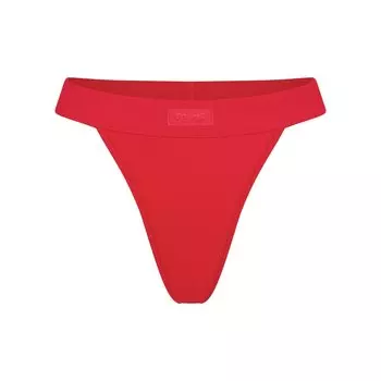 Стринги SKIMS, цвет cranberry