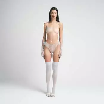 Стринги SKIMS, цвет platinum contrast