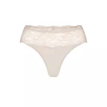 Стринги SKIMS Fits Everybody Lace, цвет Stone