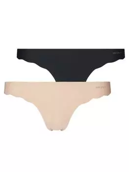 Стринги Skiny, цвет beige/black