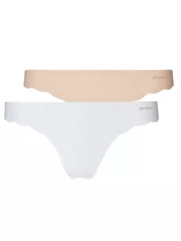 Стринги Skiny, цвет white/beige