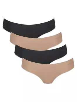 Стринги Sloggi, цвет schwarz/nude