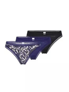 Стринги Sloggi GO Crush, цвет schwarz/blau