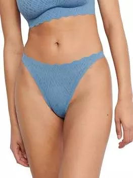 Стринги Sloggi, светло-синий