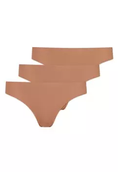 Стринги SNOCKS, светло-коричневый